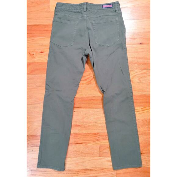 Vineyard Vines Pants Men's Size 30 x 32  Green Straight Leg Denim Casual - Picture 11 of 14
